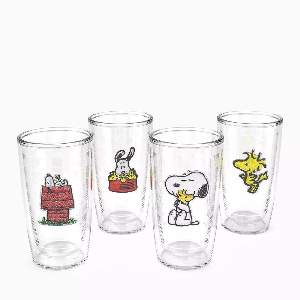 Tervis Peanuts - Best Buddies Collection 16oz Classic Tumbler 4-Pack Set Snoopy - Picture 11 of 11